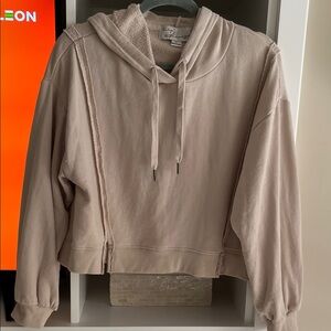 Vintage Havana Beige Hoodie Sweater